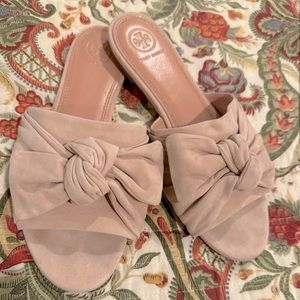 Tory Burch Annabelle Bow Slides 8M